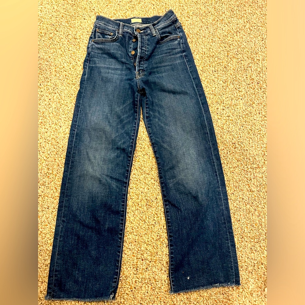 Mother Jeans- Rambler ankle fray. Size 26